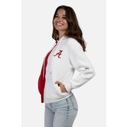 Alabama Hype And Vice Color Block Zip Up Hoodie